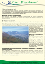 Fiche N° 9 - Environnement - verso