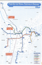 Octobre 2005 - La première option retenue pour le remplacement de la ligne 1 : un trolley !