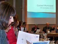 Conseil municipal de Claix du 18 novembre 2010