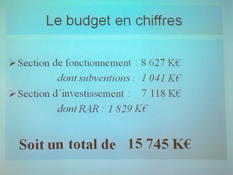 Conseil municipal de Claix du 18 mars 2010 – 1ère partie