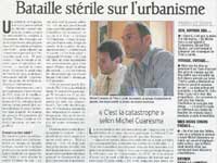 Conseil municipal de Claix du 10 juin 2010 : un PLU primé des Claixois déprimés