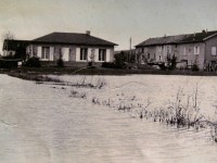 Panneau-ADQDPR Débordement de la Suze à Claix Pont Rouge en 1968