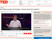 2 TED Conférences : zéro carbone et le surplus cognitif