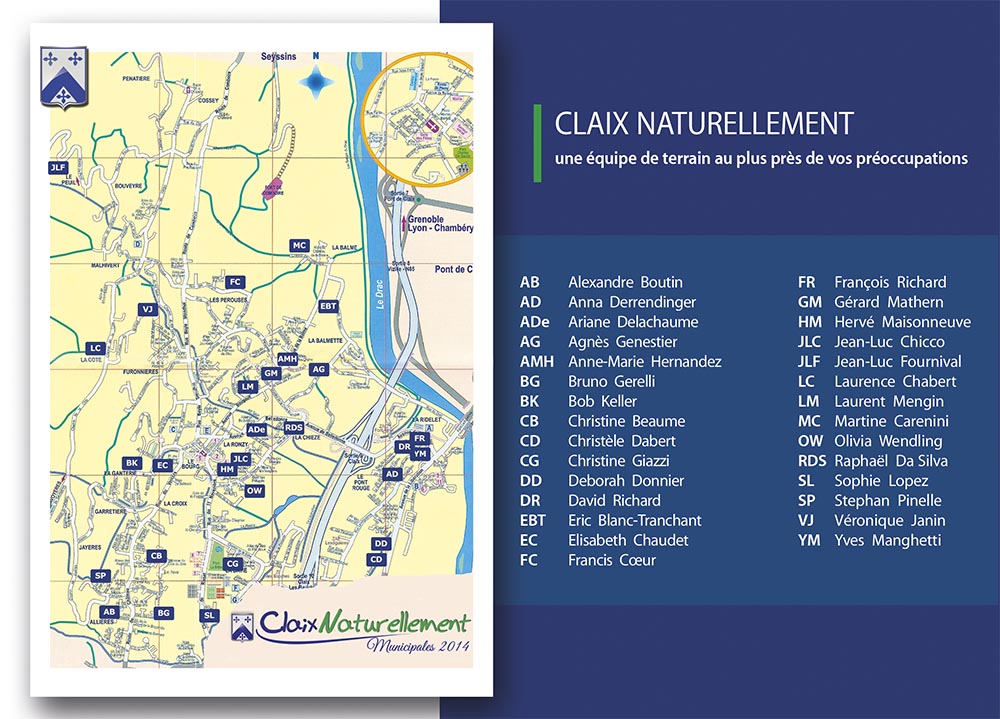 la carte de claix naturellement